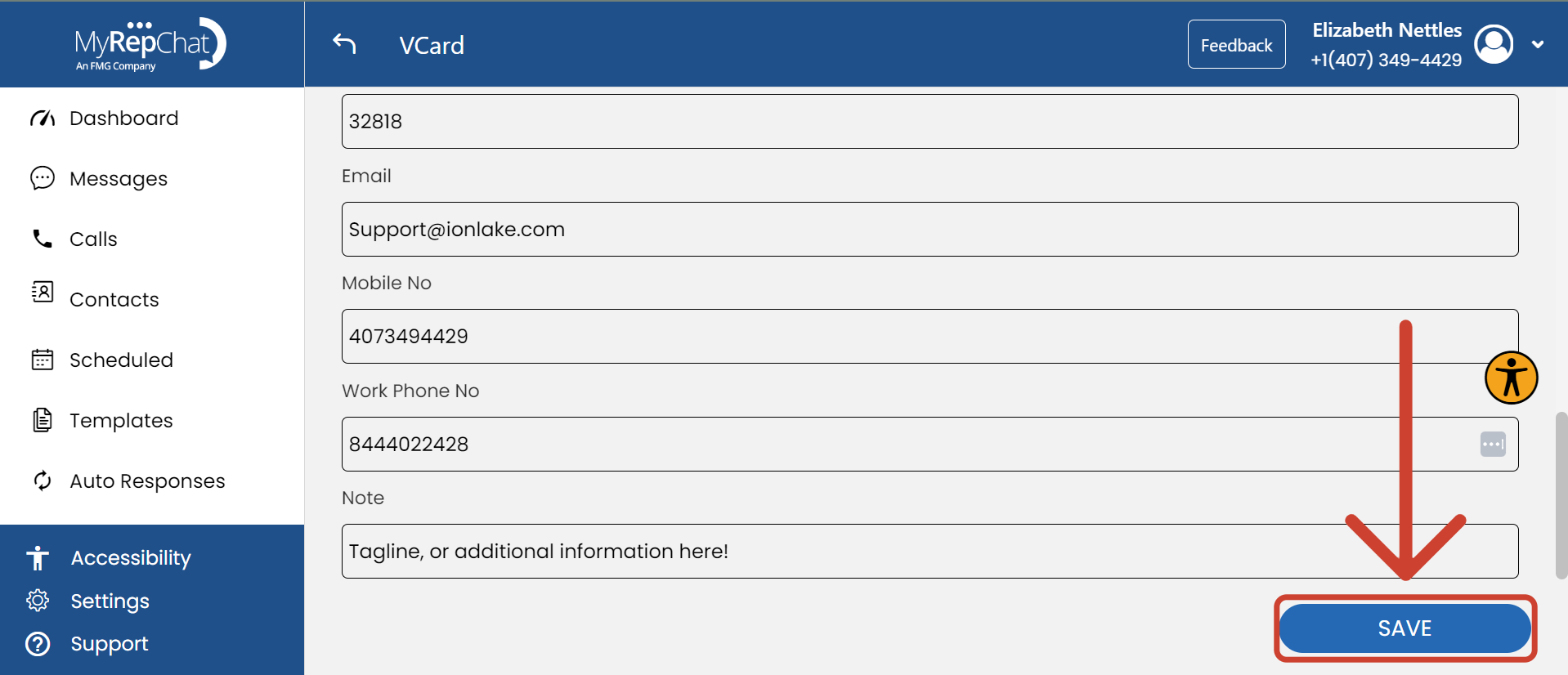 Save; vCard Settings.png